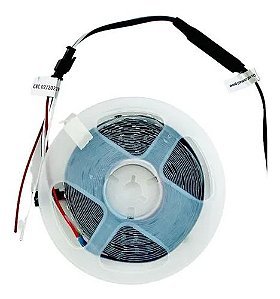 Fita LED 3528 24V 5M Sequencial Branco Frio 6000K - REIDOLED