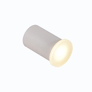 Mini Balizador Led Kinne Redondo 1W IP65 Branco Quente 3000K Branco - Nordecor